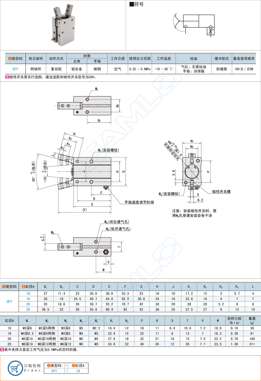 Y型氣動手指的作用與應(yīng)用場景 Y型氣動手指的作用與應(yīng)用場景